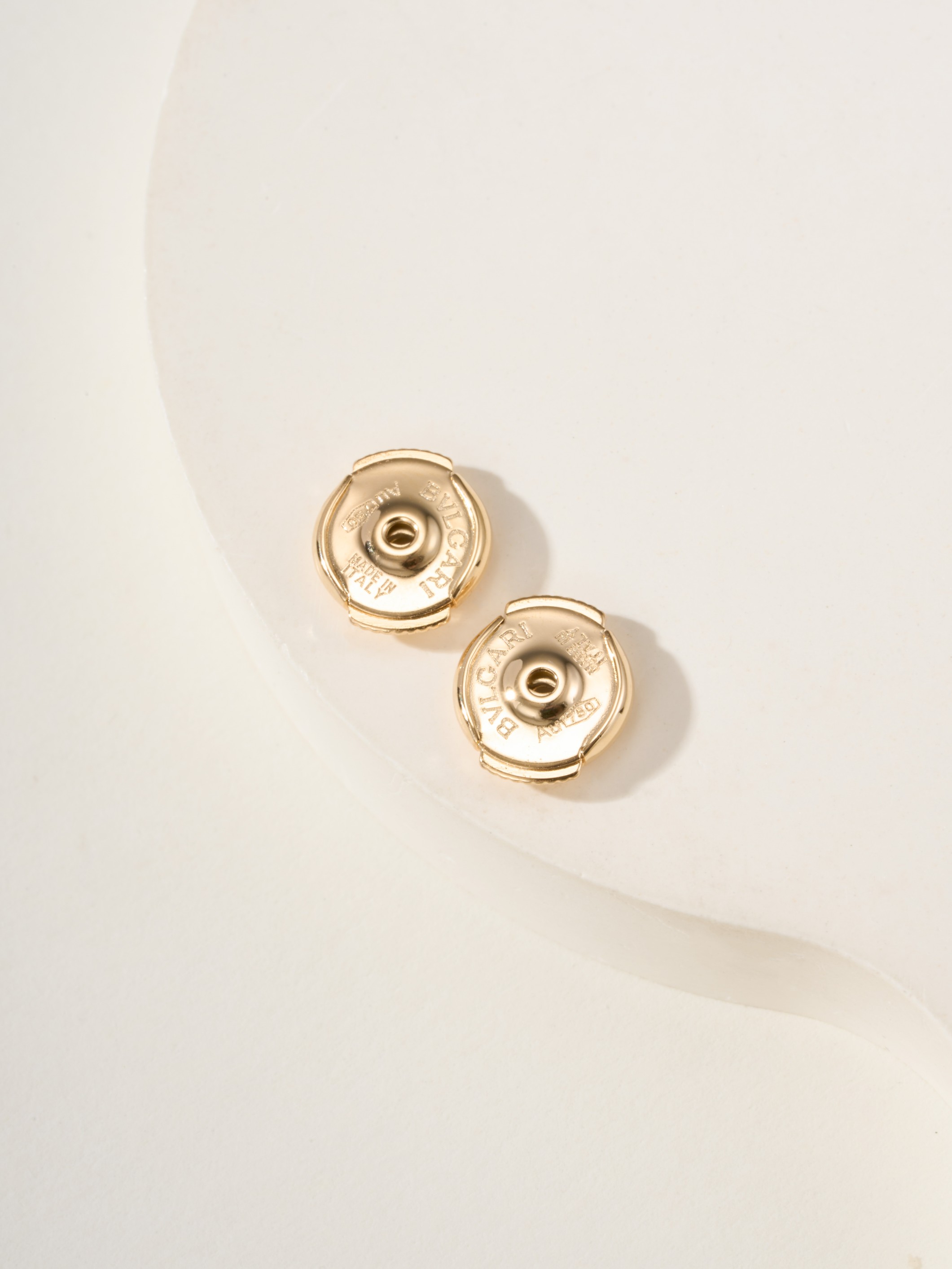 Bulgari DIVAS DREAM series natural stone diamond earrings