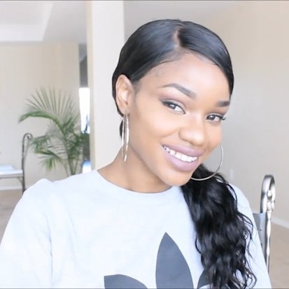 Thanksgiving Special Sales Sleek Natural Ponytail