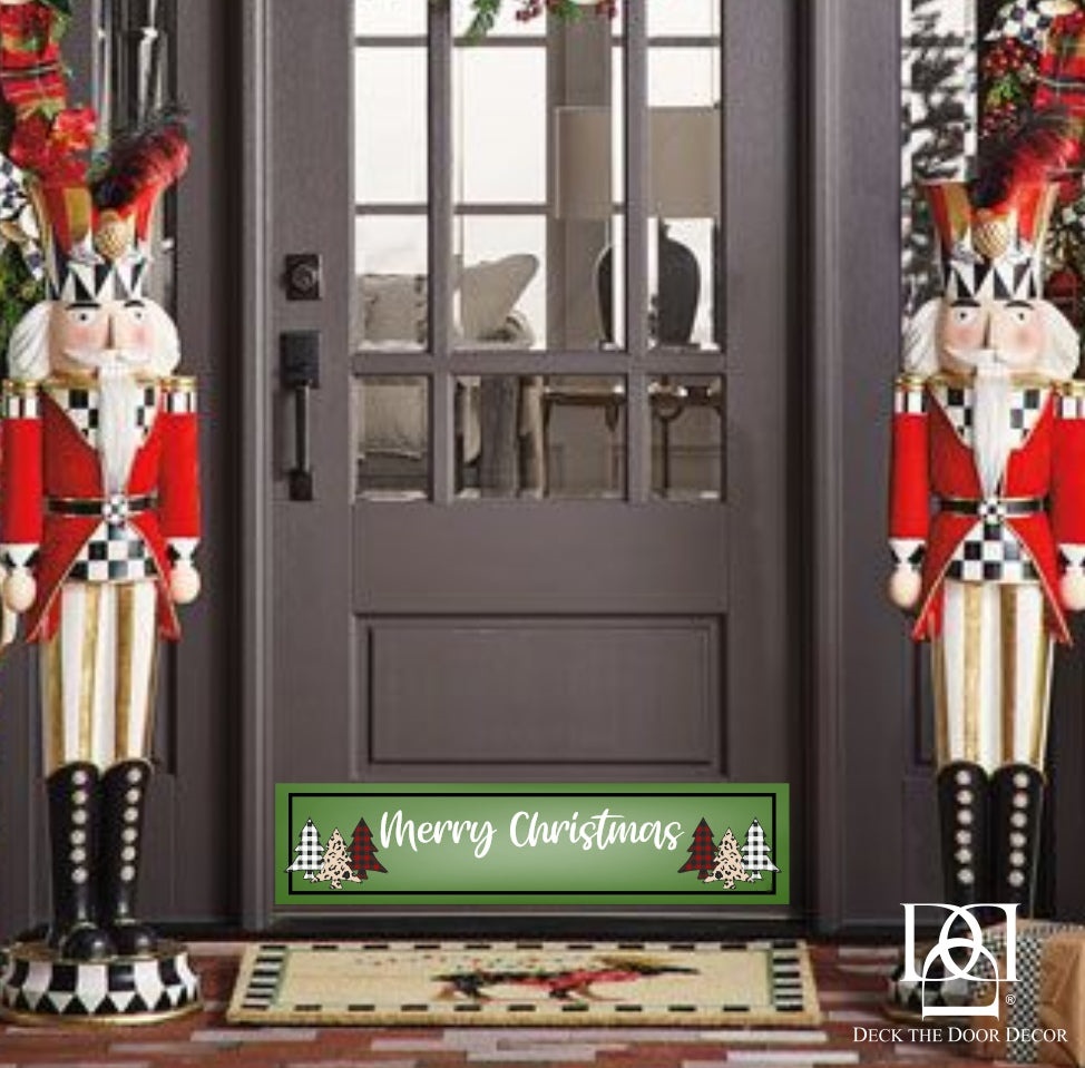 🎅2024 Christmas Promos🔥Deck the Door Decor | Rubber Magnetic Kick Plates | 8