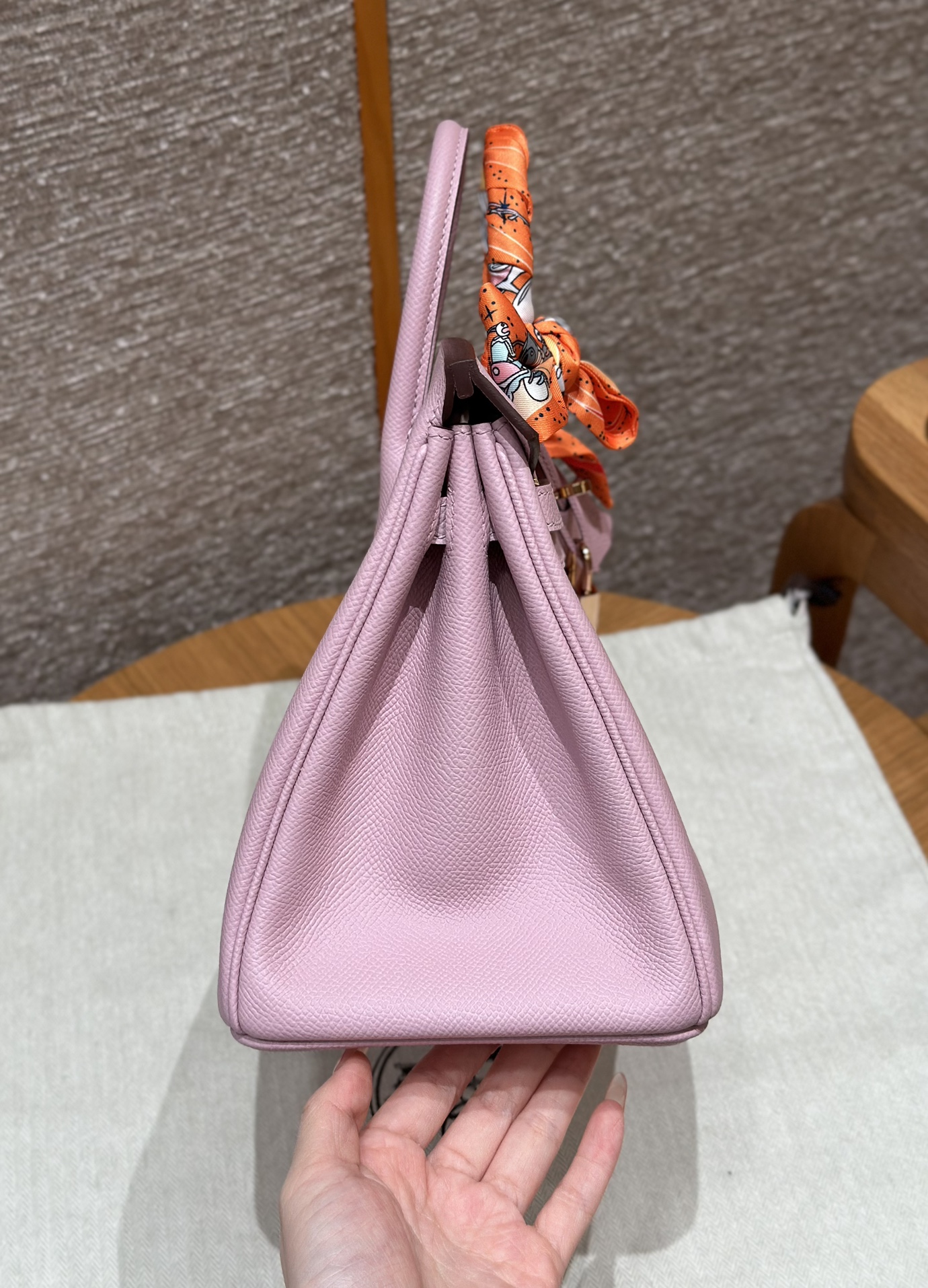 Hermès Birkin x9Mauve (Handmade to order)