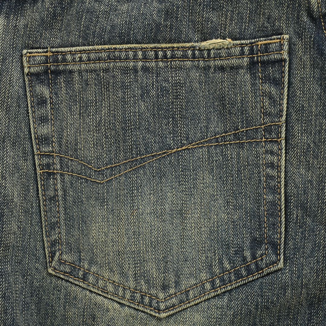 Balenciaga Fitting Room LOOK BOOK Blue Washed Orange Flared Jeans