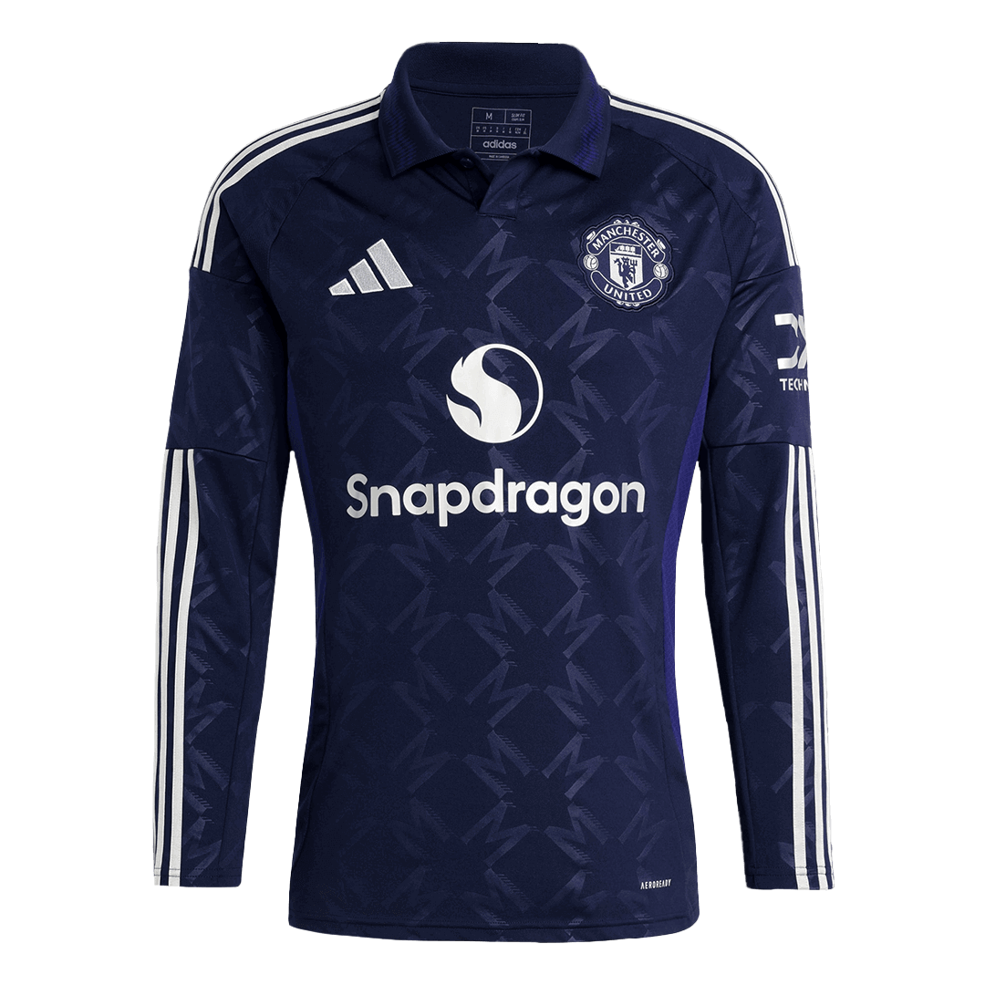 Manchester United long-sleeved away football shirt 2024/25