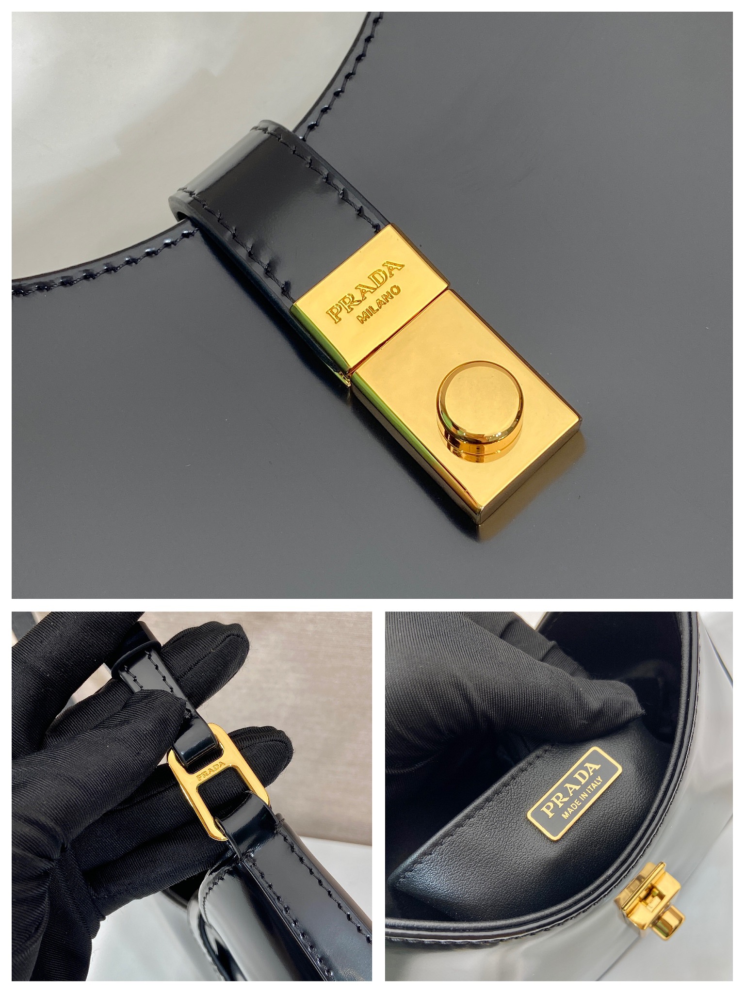 Prada Cheo Shoulder Bag 1BC169A