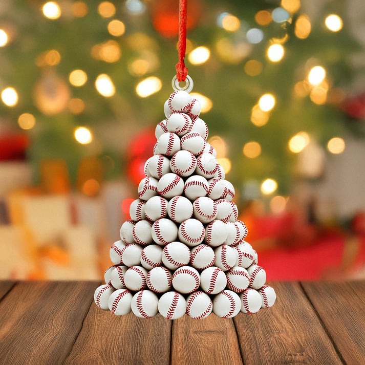 Sports Themed Christmas Tree Ornaments