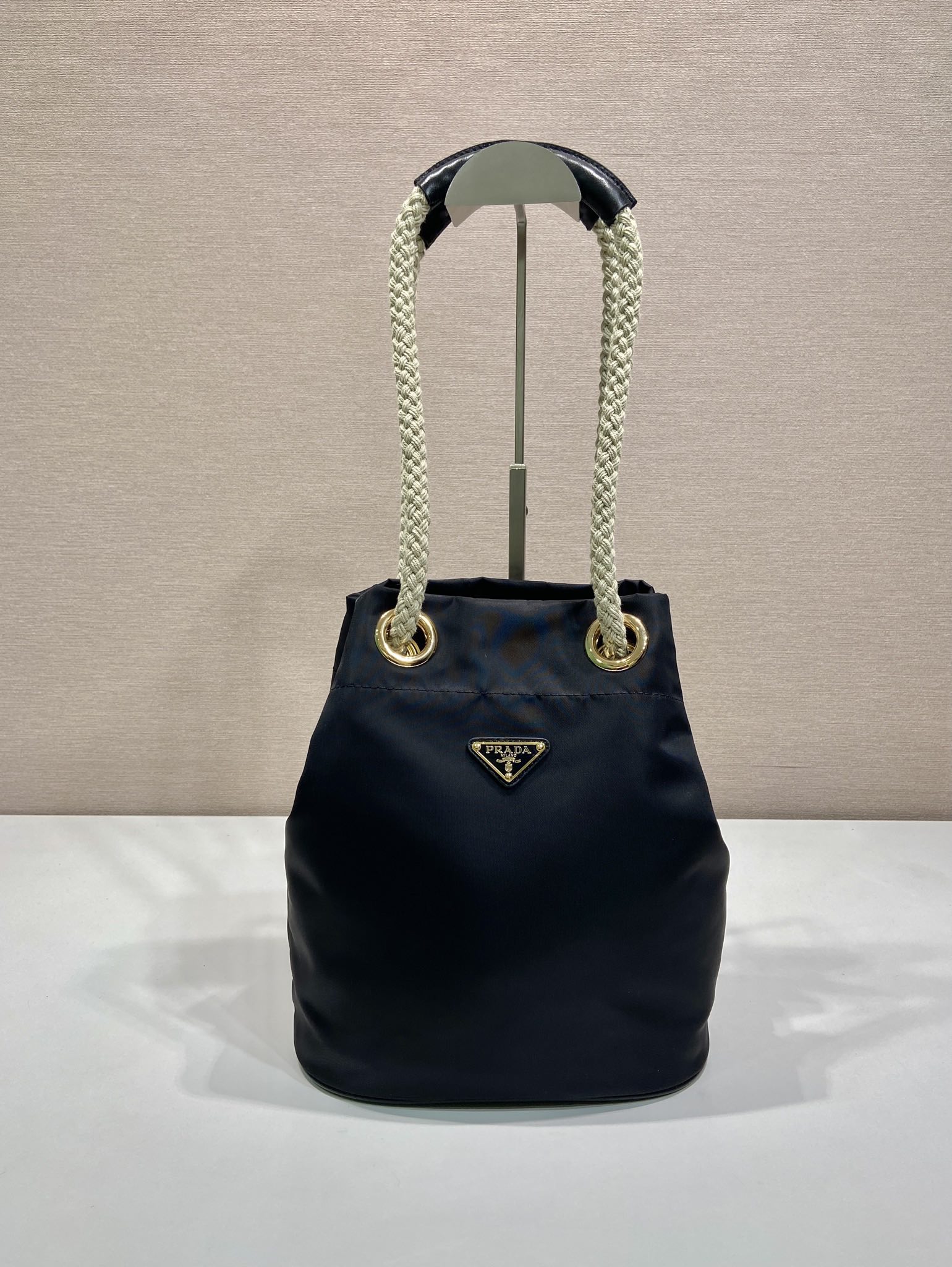 Prada Re-Nylon Nylon Handbag 1BE082
