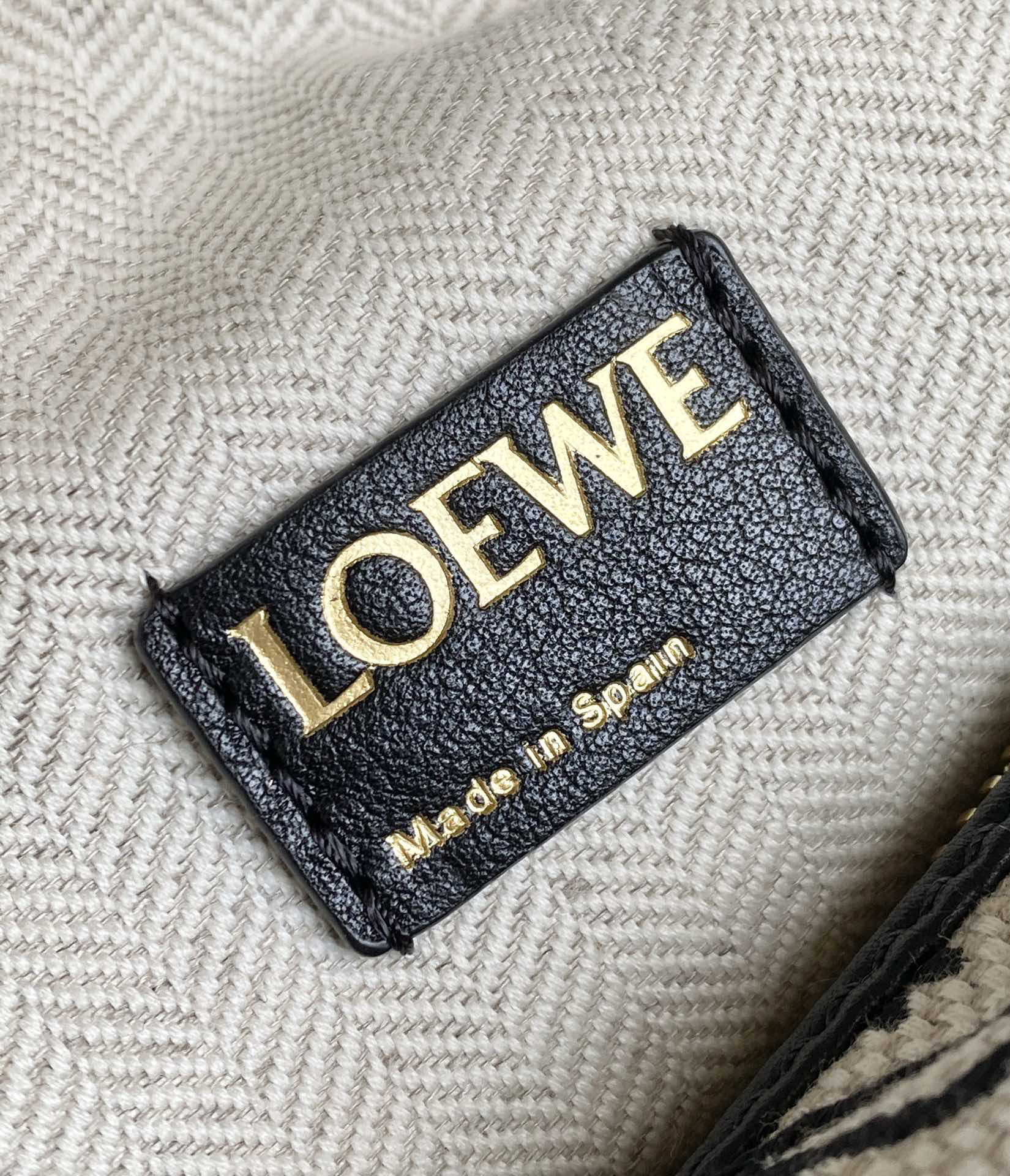 Loewe Cubi Embroidered Underarm Bag 0168