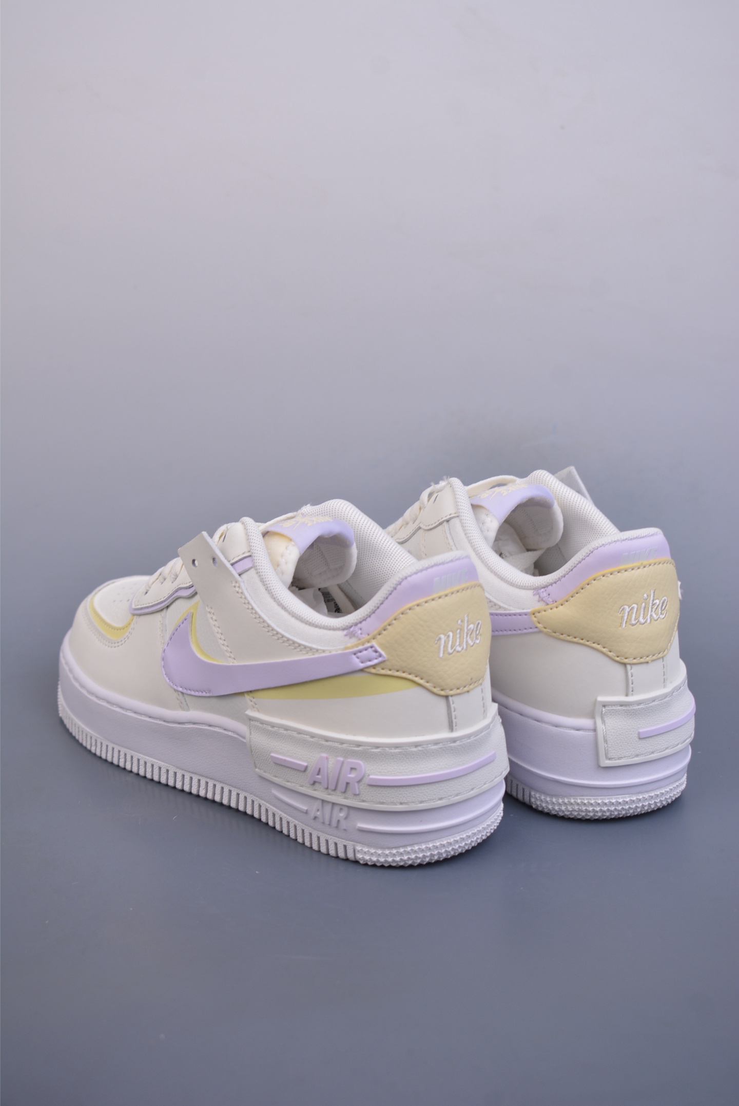 Nike WMNS Air Force 1 Shadow White and Purple DZ1847-113