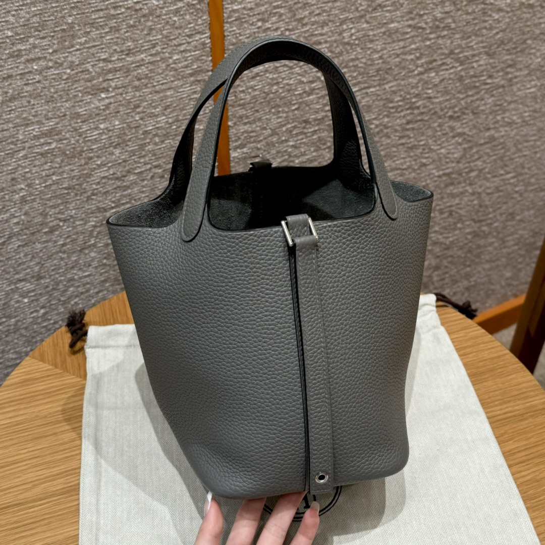 Hermès Picotin lo OLGris Meyer Handbag (Handmade to Order)