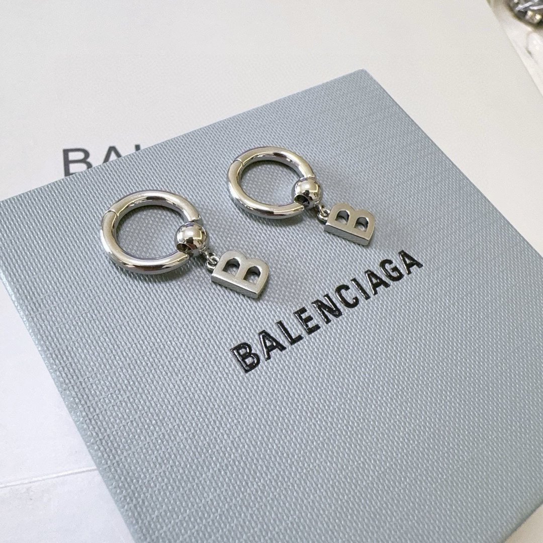 Balenciaga BB earrings