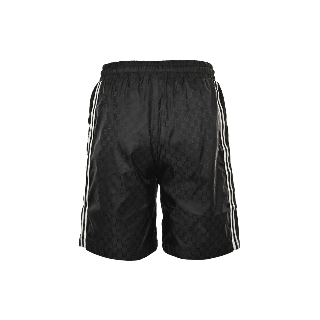 Gucci all over print monogram beach shorts
