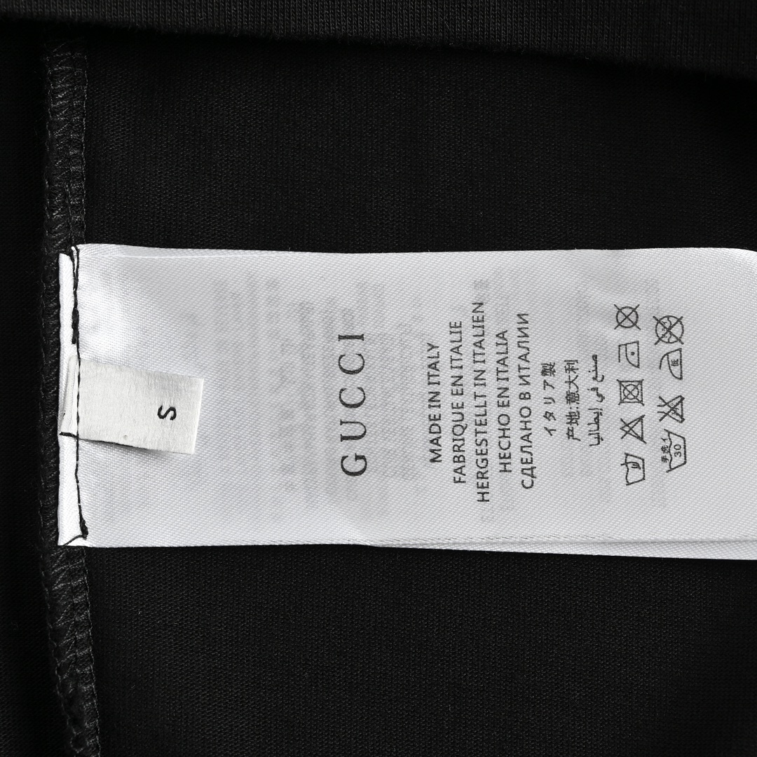 Gucci classic double G belt print short sleeves
