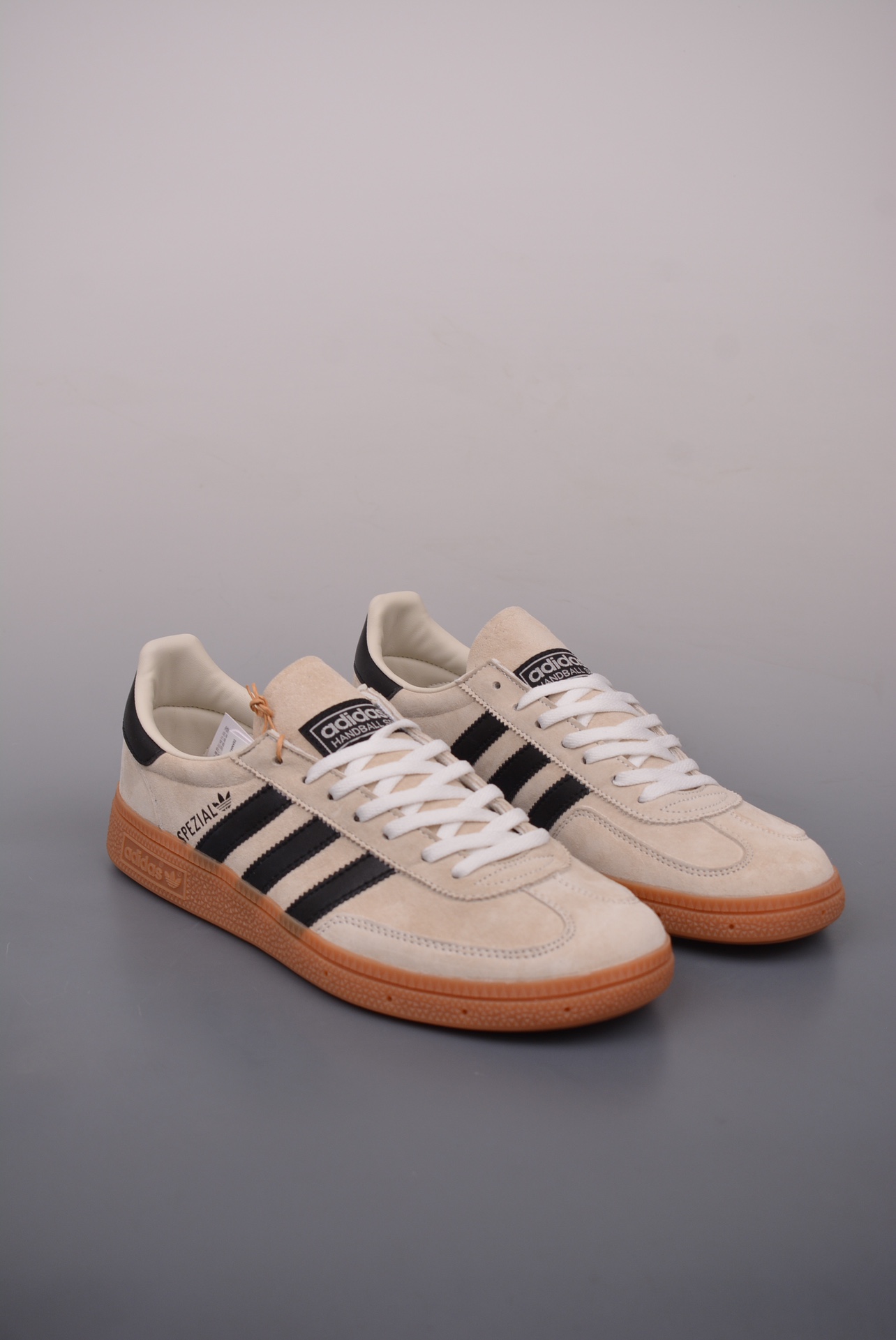 Adidas Originals Handball SPZL Suede Light Grey Black IF6562