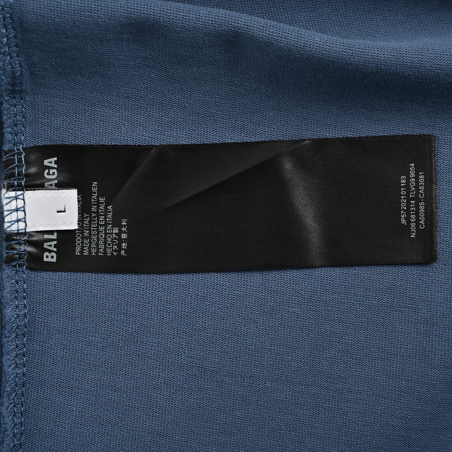 Balenciaga Night Scenery Tower Print Short Sleeve