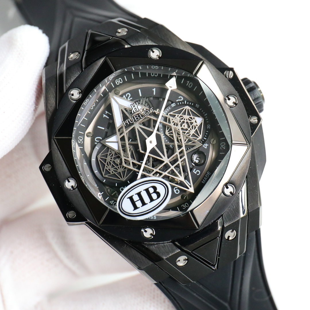 Hublot Big Bang Sang Bleu Ⅱ Tattoo Second Generation Watch