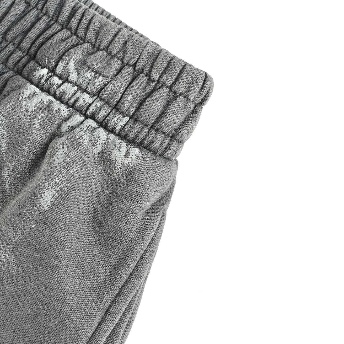 Balenciaga 25ss paint-jet embroidered shorts