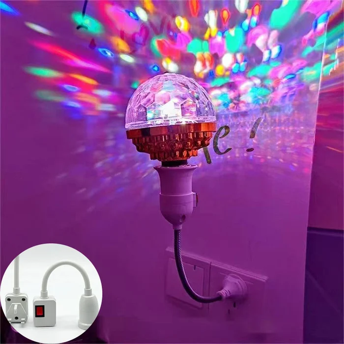 LAST DAY SAVE 49%OFF🔥Colorful Rotating Disco Ball Light - BUY MORE SAVE MORE