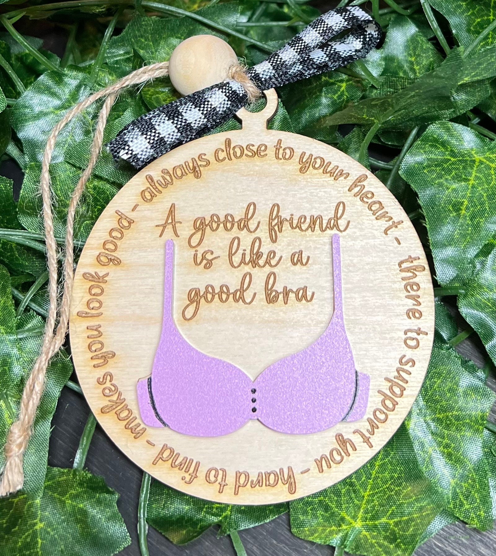 Funny Friendship Christmas Ornament