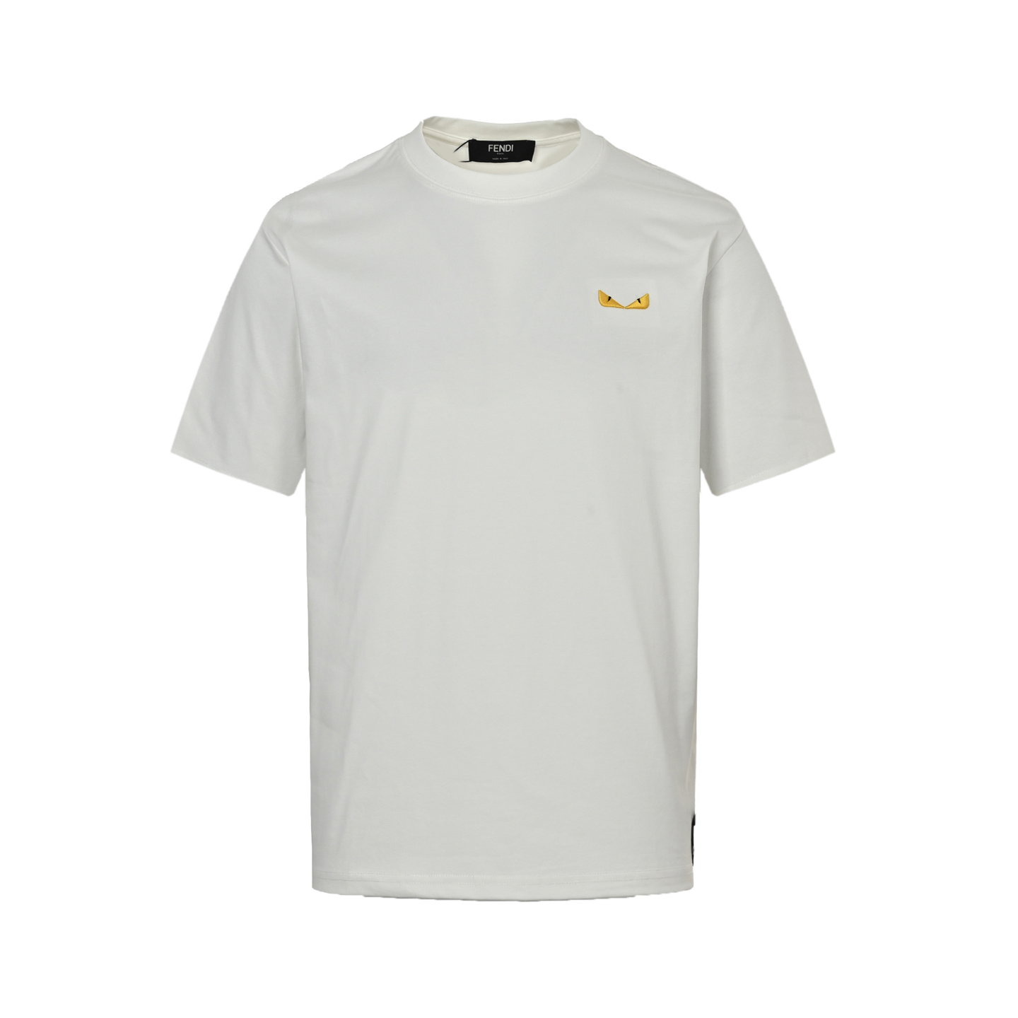 Fendi Monster Eyes Embroidered Short Sleeve