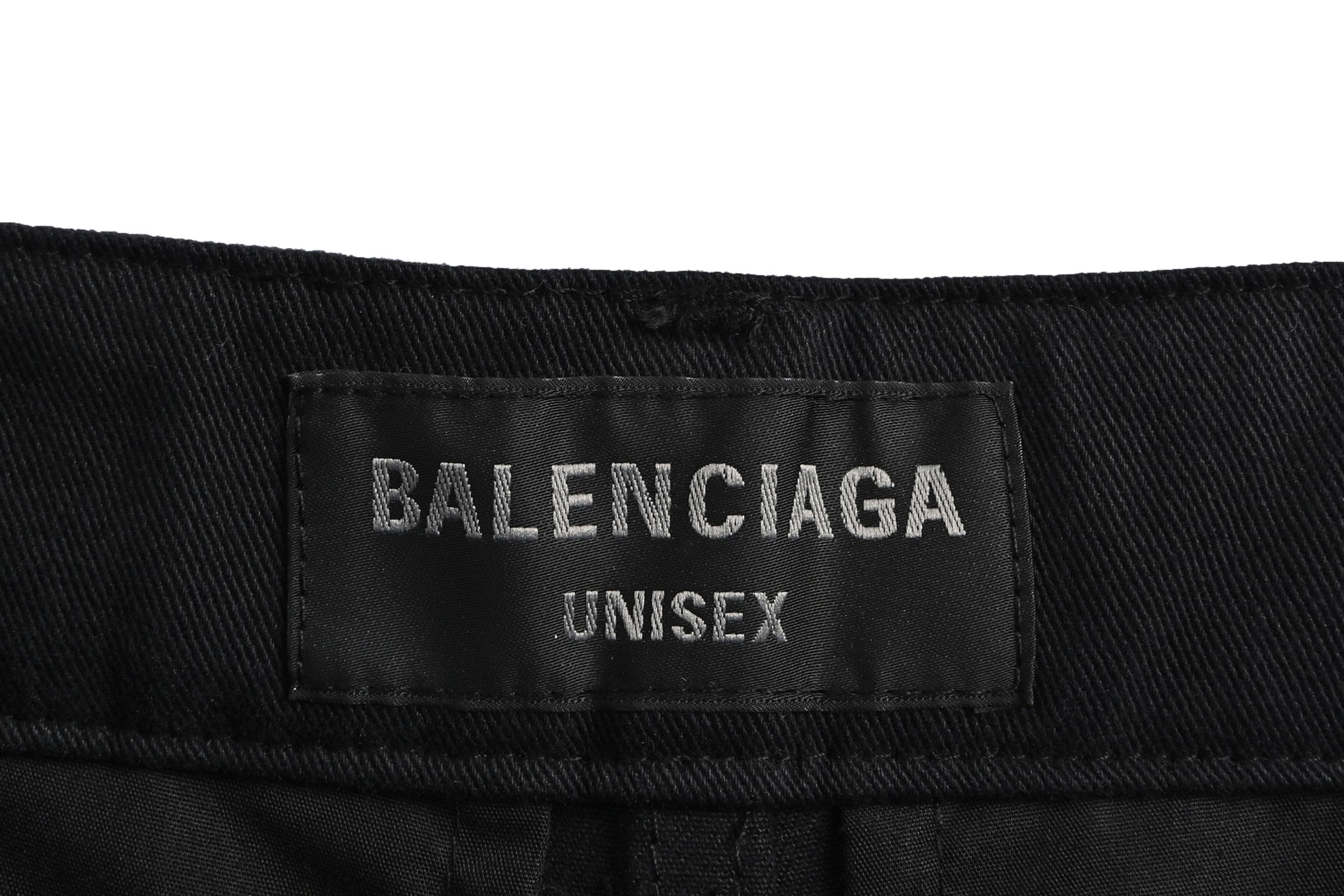 Balenciaga 25ss embroidered multi-pocket cargo trousers