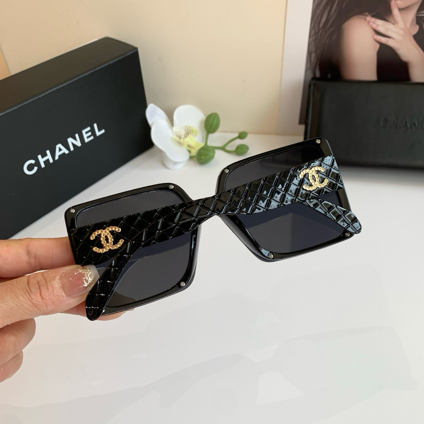 Chanel Square Frame Sunglasses