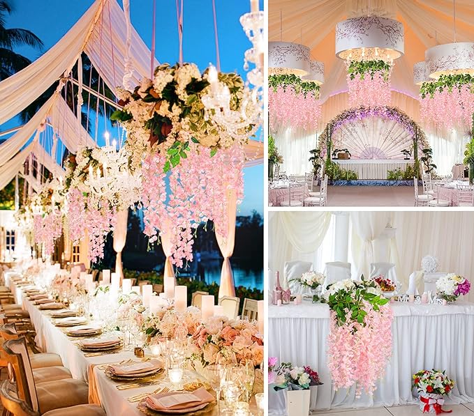 💐 Spring Hot Sale - 49% OFF 🔥Vivid artificial hanging wisteria bunches💐Buy 7 Free shipping