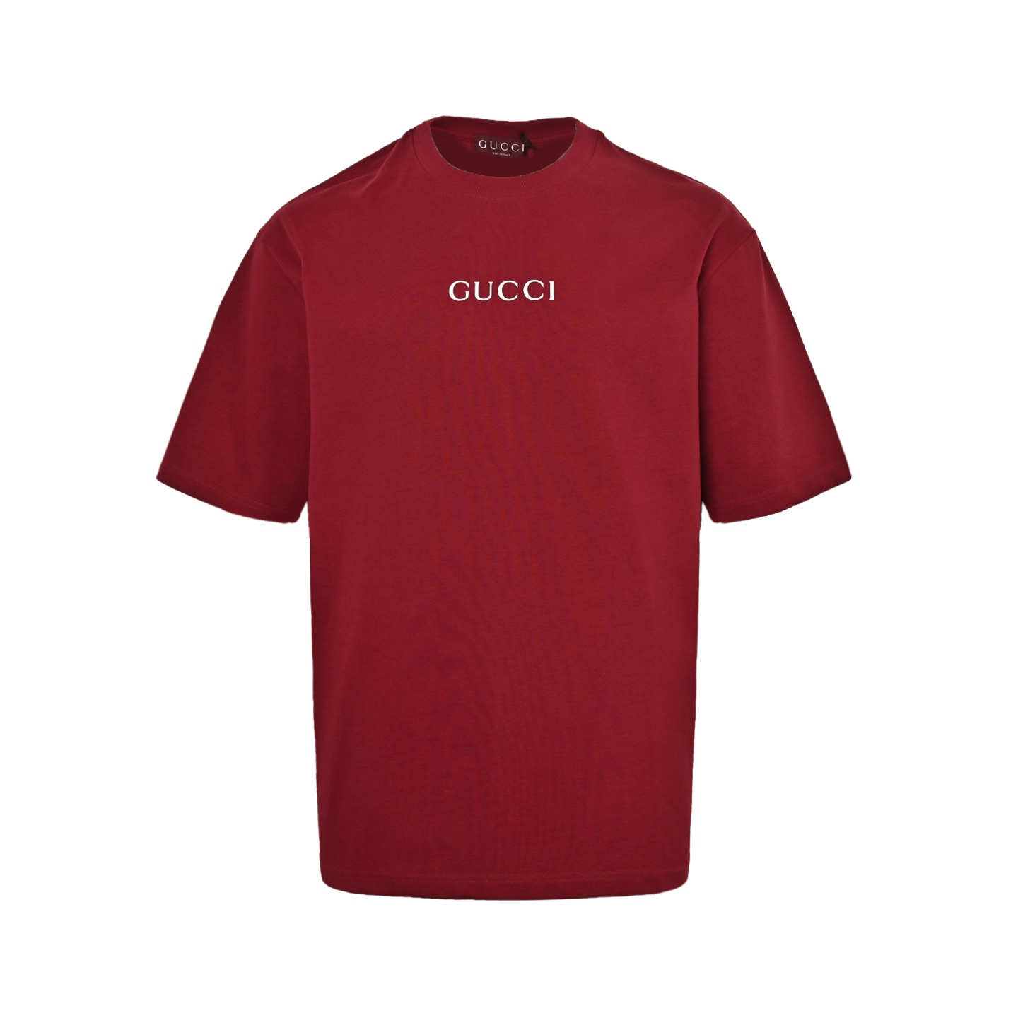 Gucci 25ss lettering print short sleeve