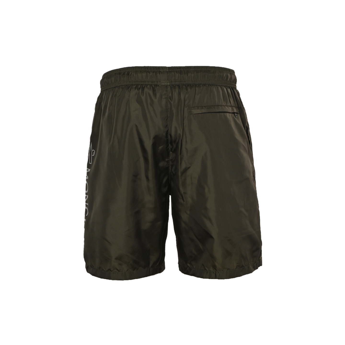 Moncler 25ss side reflective logo print shorts