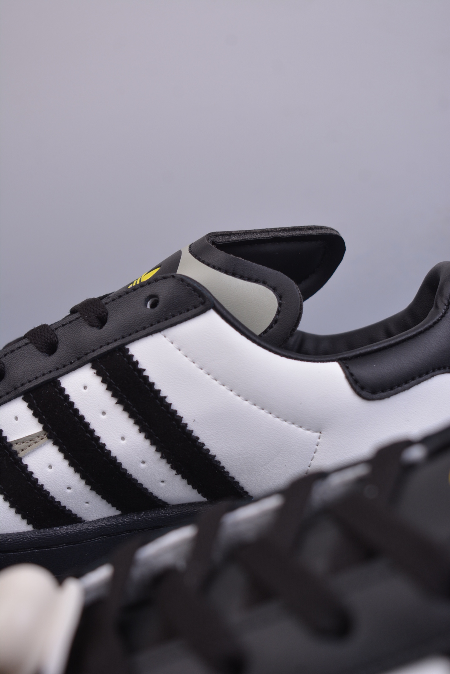 OFFGOD x Adidas Originals Superstar 82 Sneakers Black and White Camouflage Skull JQ8778