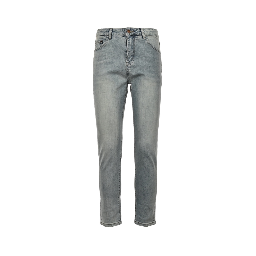 Prada 23Fw triangle back jeans