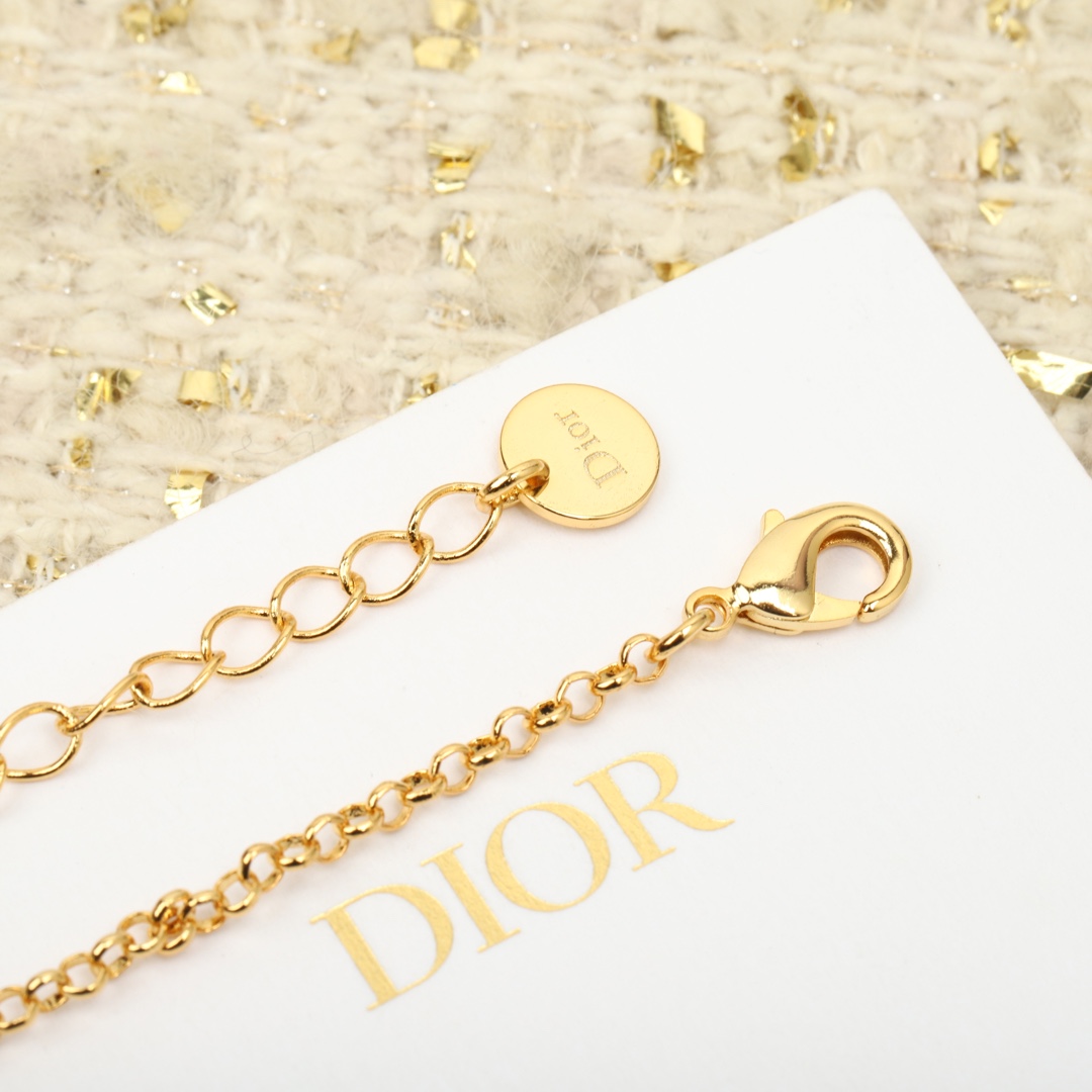 Dior Saddle Bag Necklace