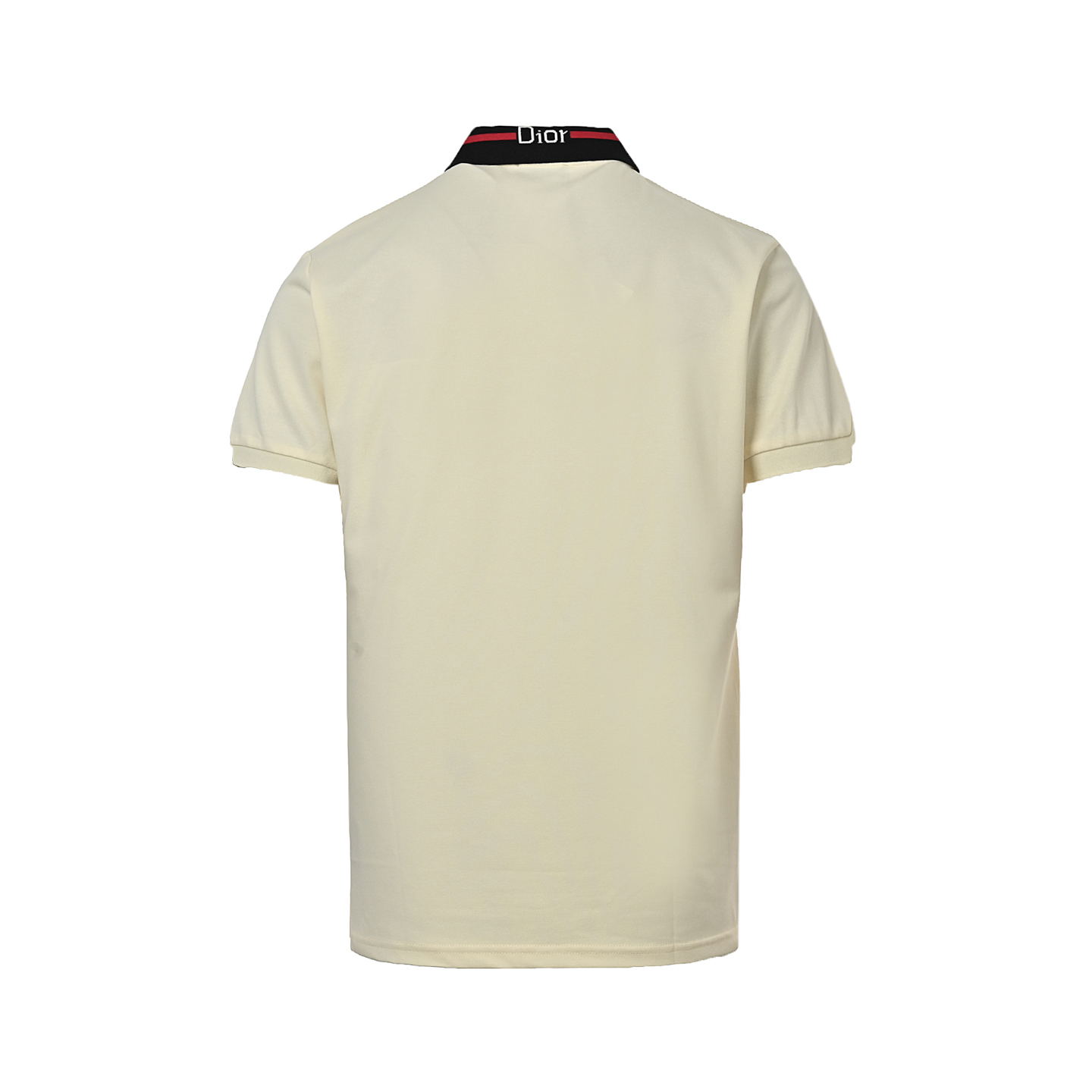 Dior 25ss back collar letter jacquard Polo short sleeve