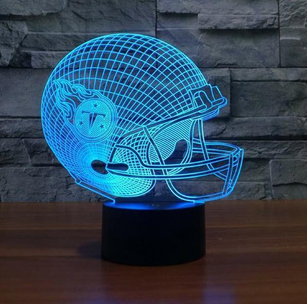 TENNESSEE TITANS 3D LAMP PERSONALIZED