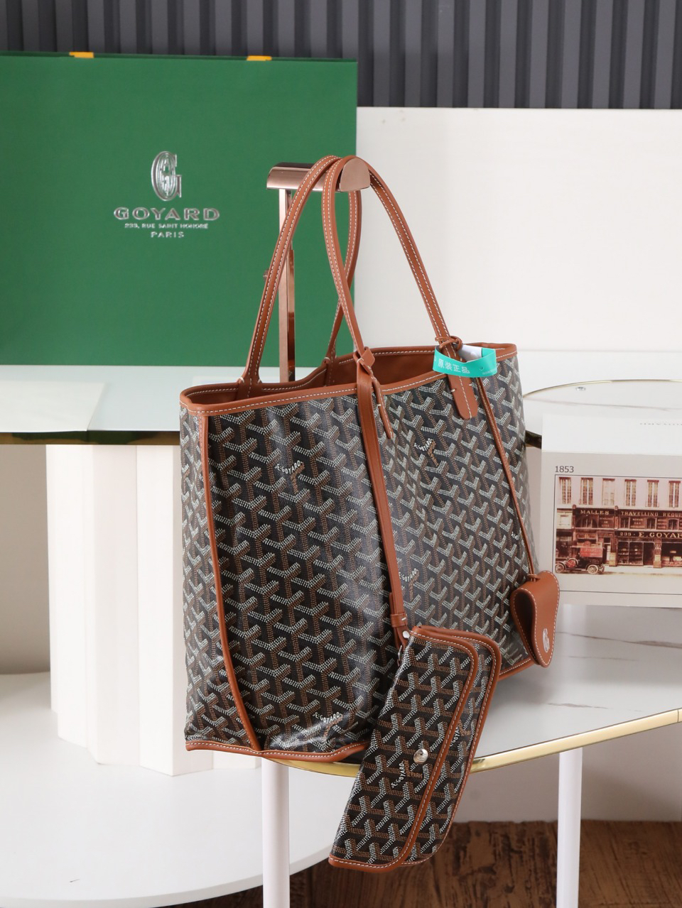 Goyard anjou small handbag 020166