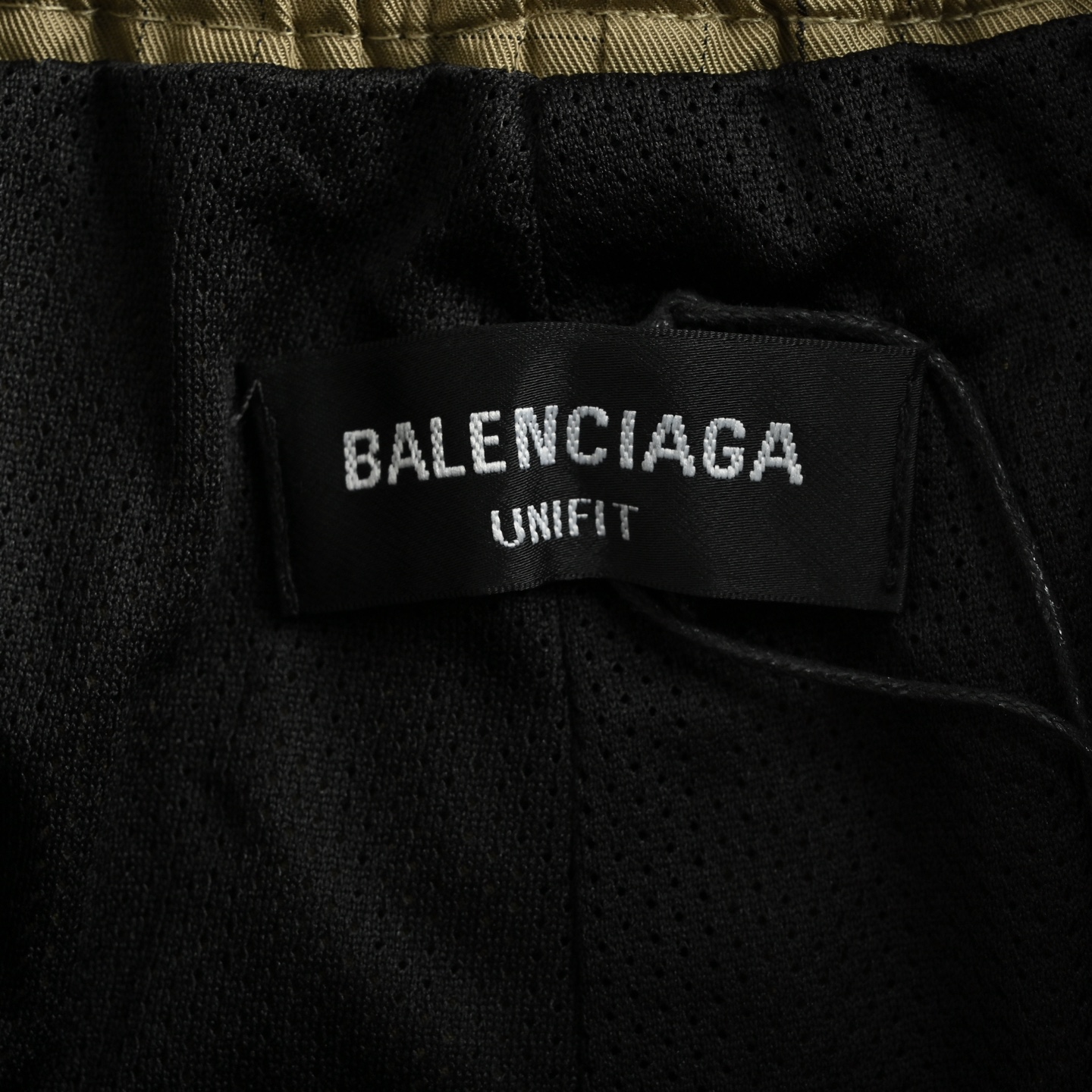 Balenciaga 25ss ring-stamped plaid shorts