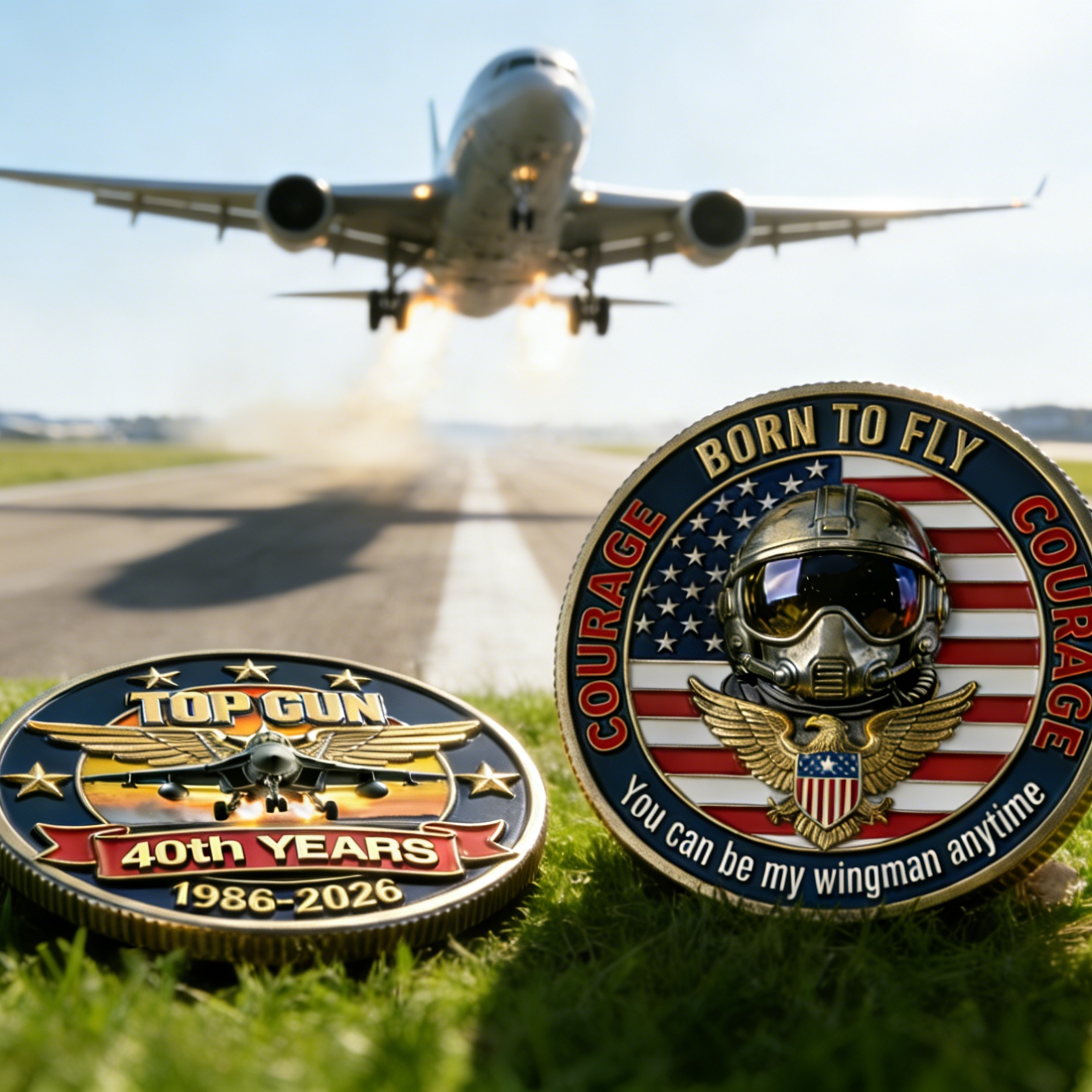 Top Gun 40th Anniversary Commemorative Coin