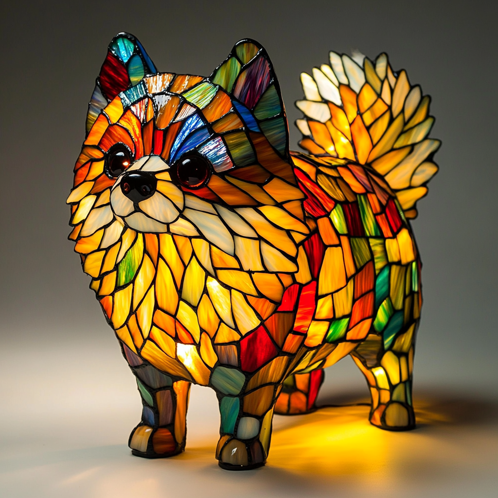 Shih Tzu Lamp