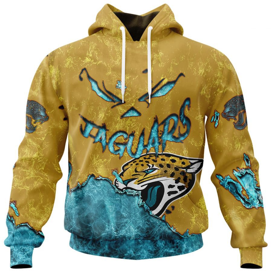 JACKSONVILLE JAGUARS 3D HOODIE HALLOWEEN001