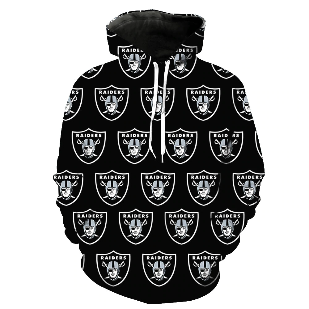 RAIDERS 3D HOODIE 2351