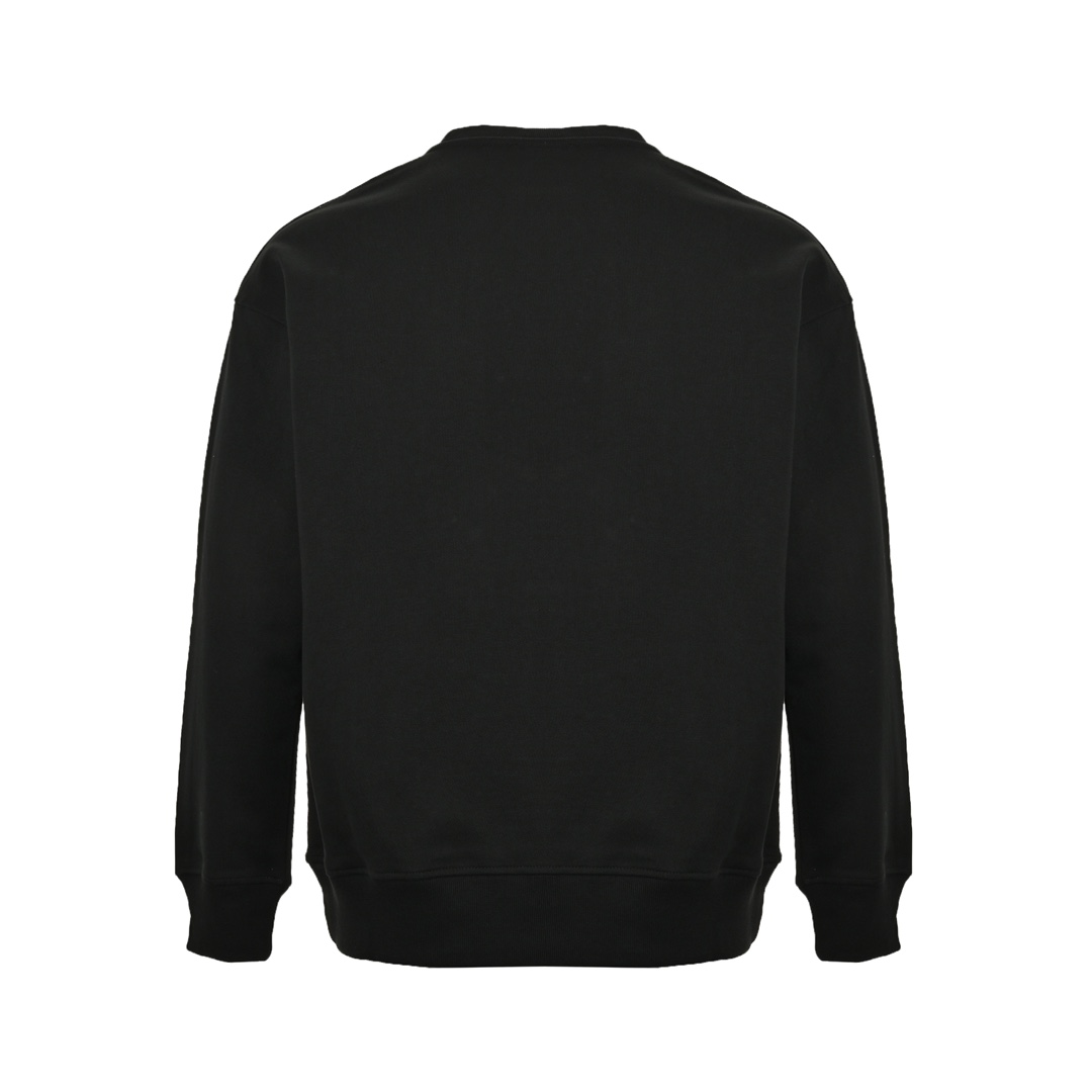 Dior 24Fw round neck sweatshirt with landscape embroidery logo on the chest