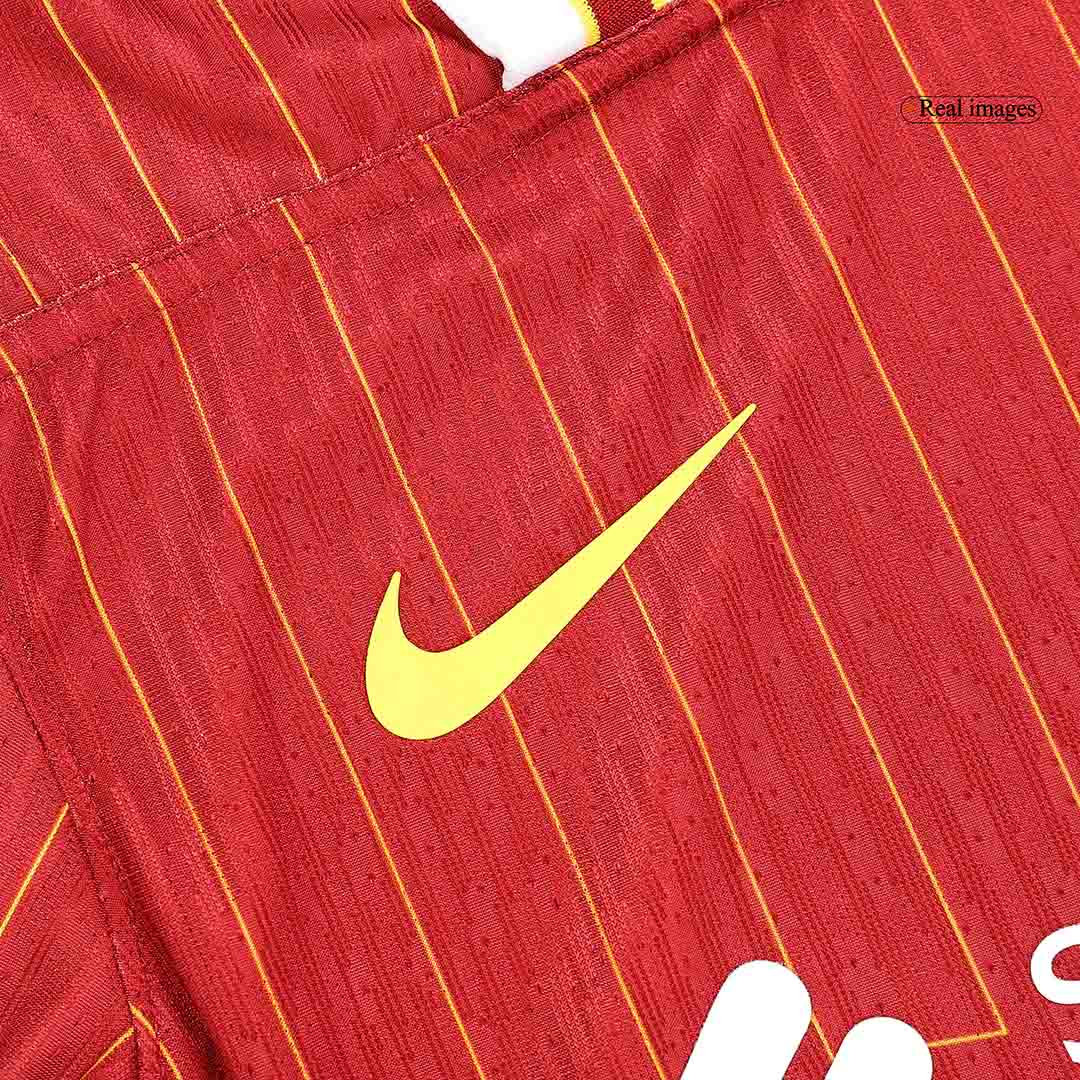 Authentic VIRGIL #4 Liverpool Home Football Shirt 2024/25
