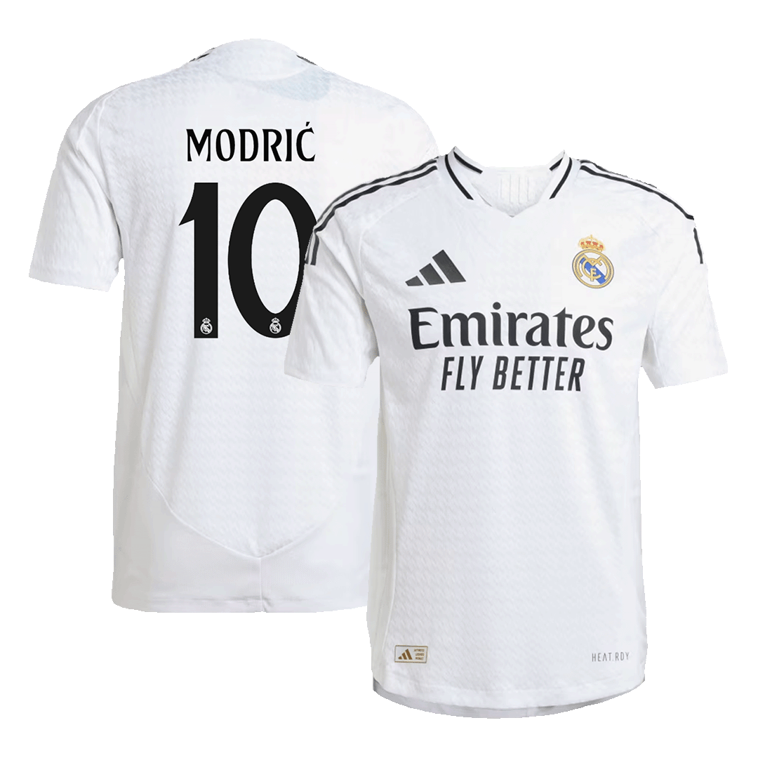 Cheap Real Madrid MODRIC #10 Home Football Shirt 2024/25 - Player Edition, Slim Fit