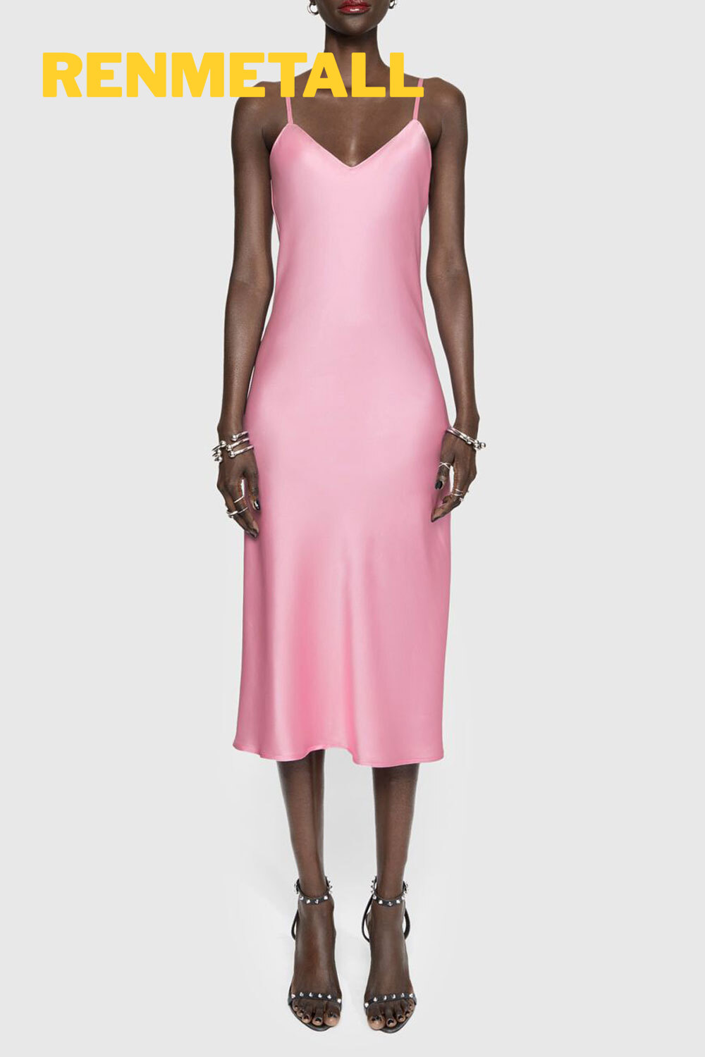 Pink Sleeveless Dress