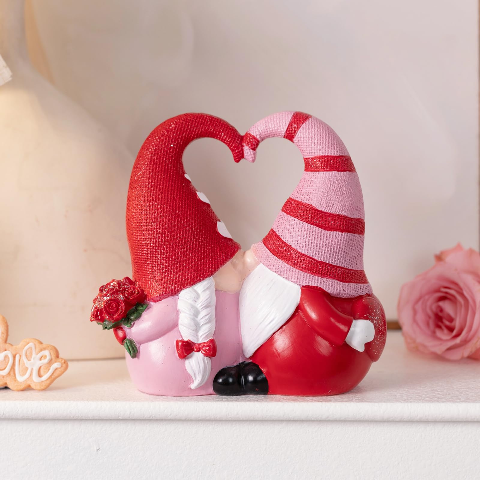 💖 Valentine's Day Sale 49% OFF 💖 Lovely Handmade Resin Gnome For Holiday Gift Present