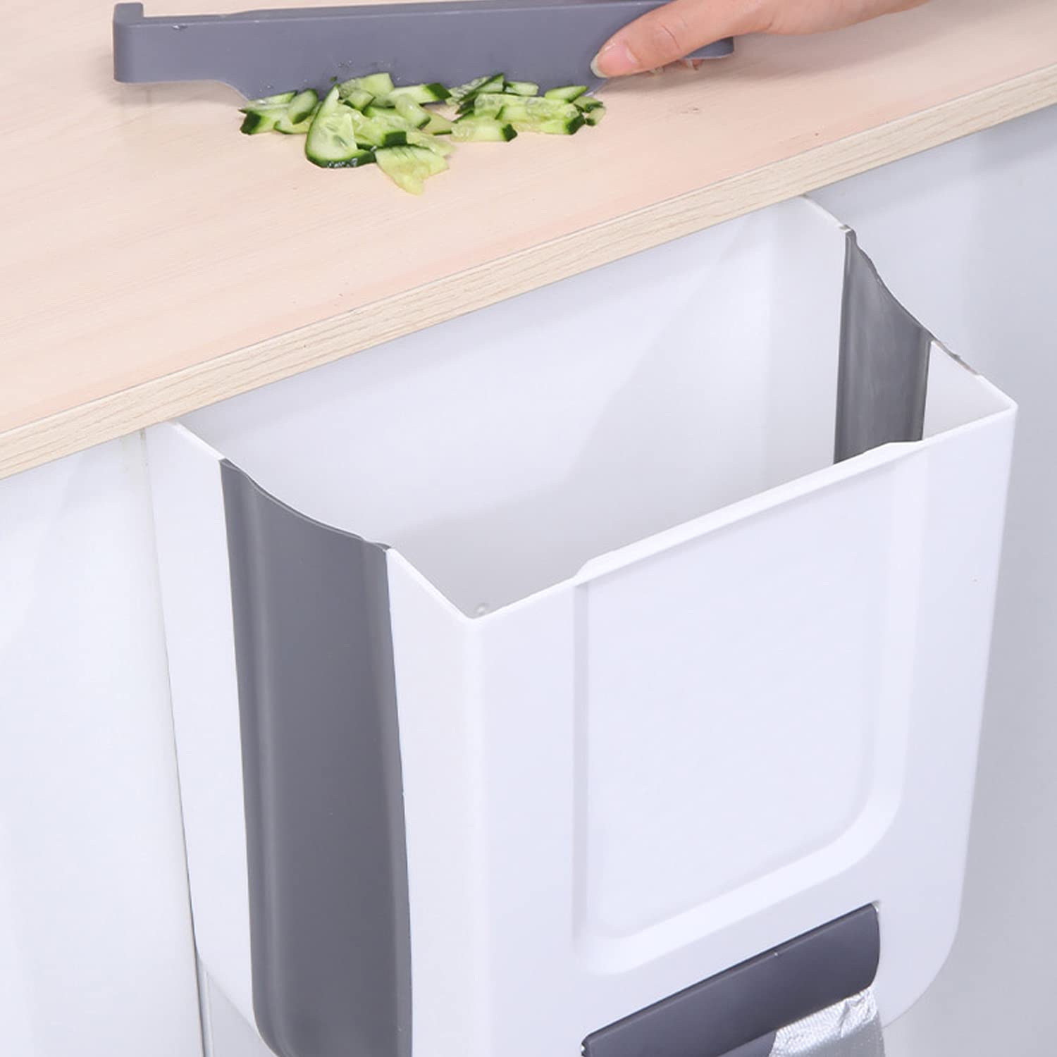 💥50% OFF--Last Day Sale🔥--Household Wall-mounted Folding Trash Can--BUY 2 GET 5% OFF & FREE SHIPPING