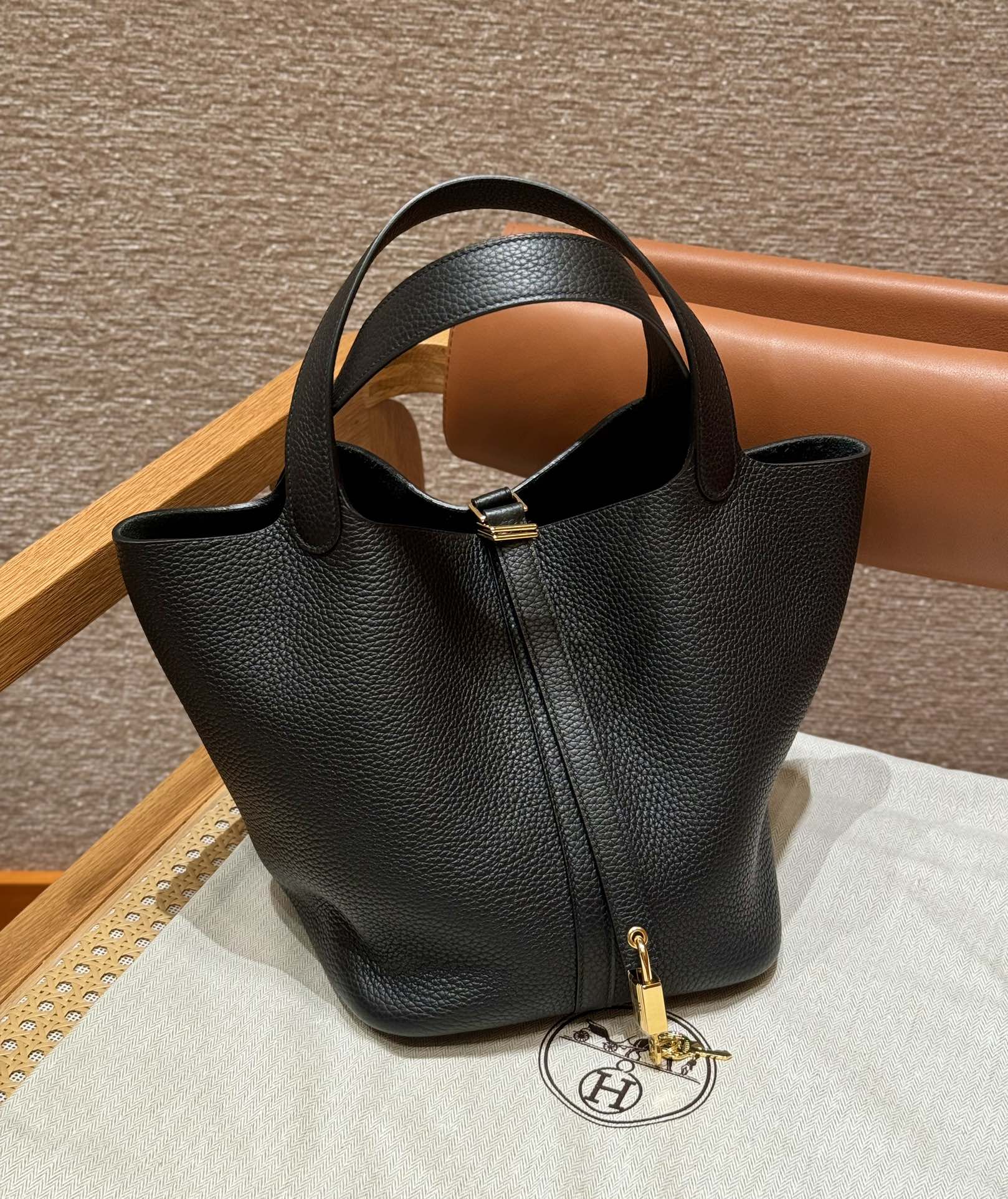 Hermes Picotin lock 89Black (Handmade to order)