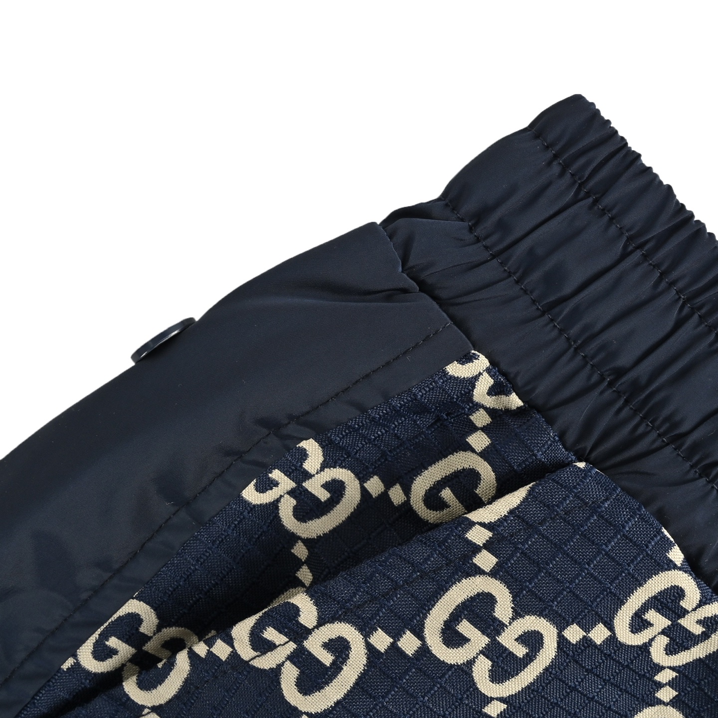 Gucci GG all over print monogram embroidered shorts