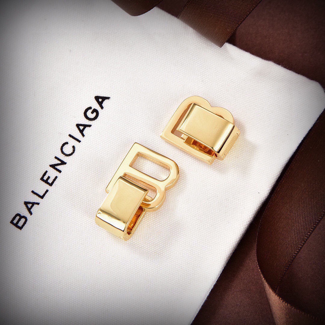 Balenciaga BB earrings