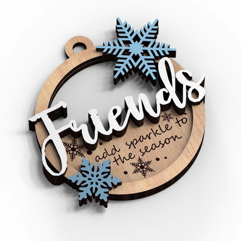 Friends Christmas Ornaments