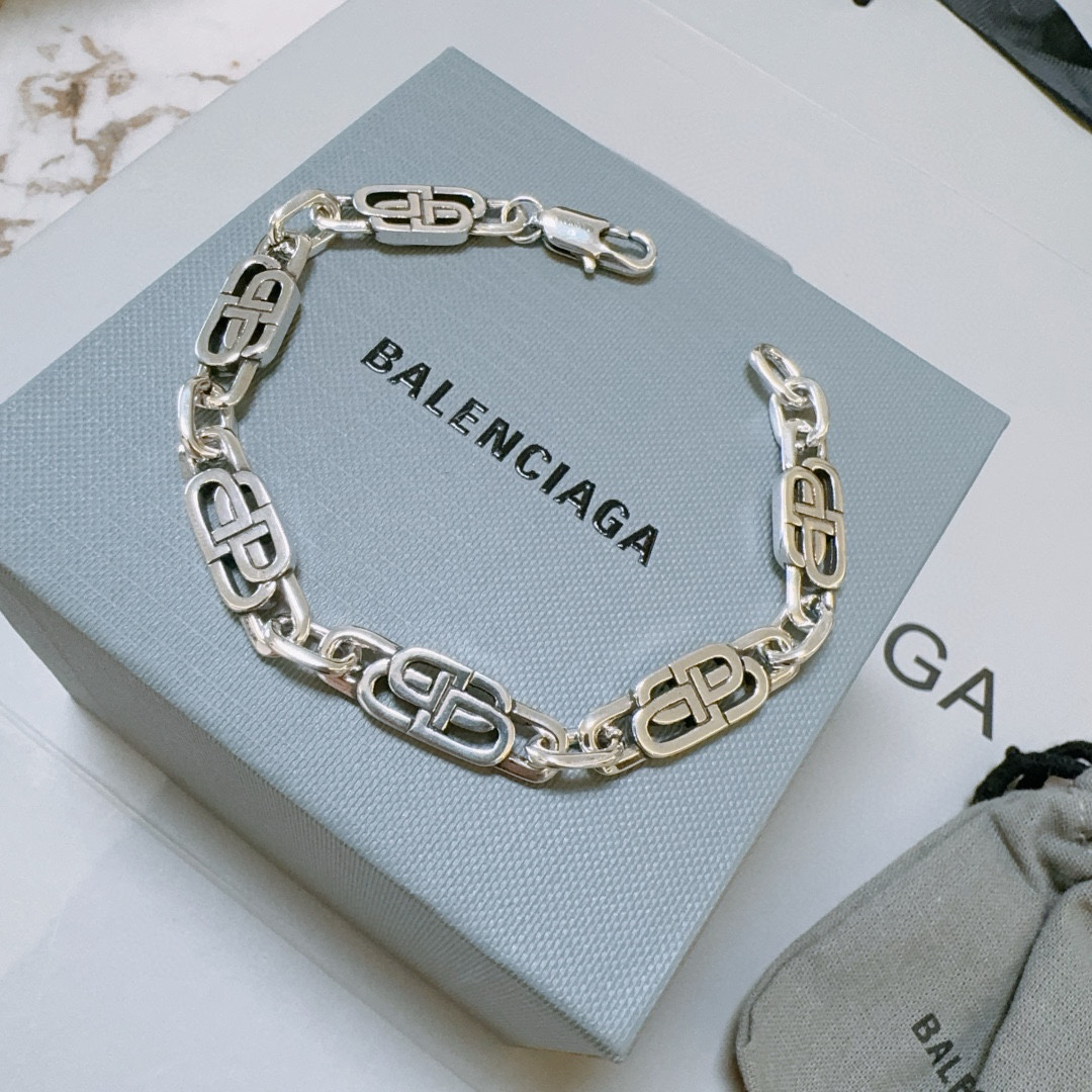 Balenciaga BB chain bracelet