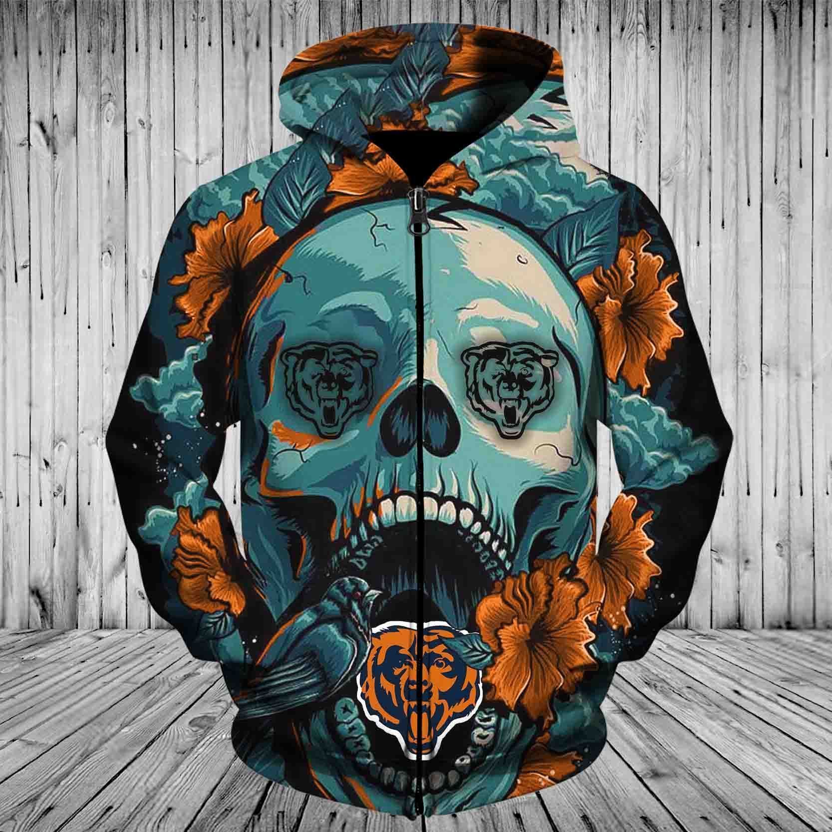 BEARS HOODIE 3D FLOWER116
